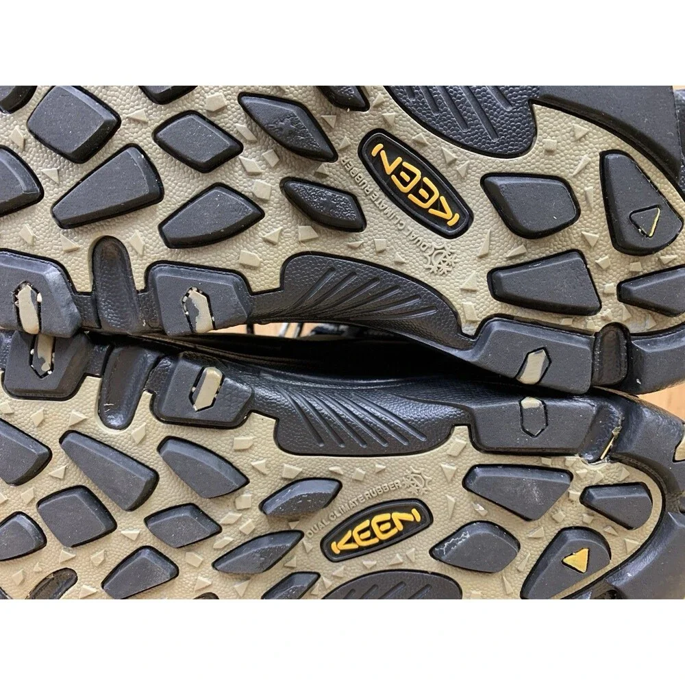 KEEN Delta Mid Waterproof Insulated Hiking Boots Men’s 10 Black 200g 12003